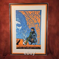 Pearl Jam Diptych Framed Poster (#37/250) Melbourne 2006- Justin Hampton