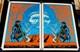 Pearl Jam Diptych Poster Set (matching #s 13/250) Melbourne 2006- Justin Hampton