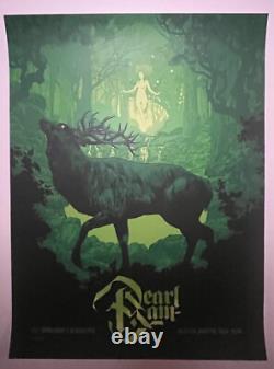 Pearl Jam Dublin Poster 2024 Ken Taylor Artist Edition /100 Dark Matter Tour