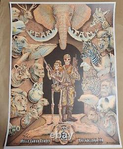 Pearl Jam EMEK poster Artist Proof For 10 Show Stream