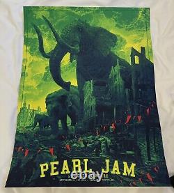 Pearl Jam FENWAY PARK 2024 BOSTON 5 POSTER COMPLETE SET 9/15/24 & 9/17/24