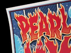 Pearl Jam Fenway 2018 Poster Ben Brown Boston PJ Witch OZ AP Signed