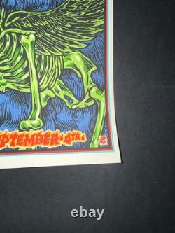 Pearl Jam Fenway 2018 Poster Ben Brown Boston PJ Witch OZ SE RARE