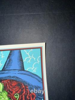 Pearl Jam Fenway 2018 Poster Ben Brown Boston PJ Witch OZ SE RARE