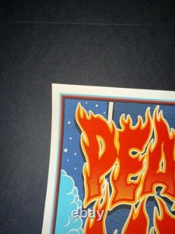 Pearl Jam Fenway 2018 Poster Ben Brown Boston PJ Witch OZ SE RARE