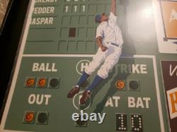 Pearl Jam Fenway Park Boston 2016 Poster Steve Thomas Orange Variant The Catch