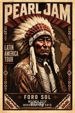 Pearl Jam Foro Sol in Mexico City on November 28, 2015