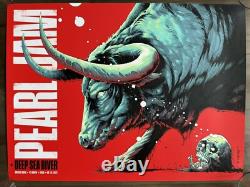 Pearl Jam Fort Worth Luke Preece A/P of 100 Poster September 15, 2023