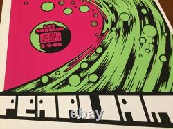 Pearl Jam Forum Poster Eddie Vedder Ames 2006 Los Angeles AE Signed Numbered