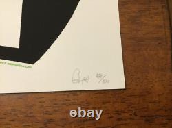 Pearl Jam Forum Poster Eddie Vedder Ames 2006 Los Angeles AE Signed Numbered