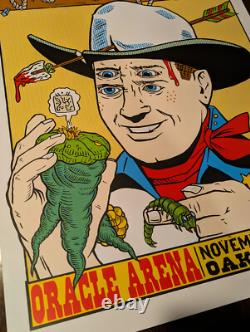 Pearl Jam Frank Kozik 11/26/2013 Oakland California Poster Print Oracle Arena