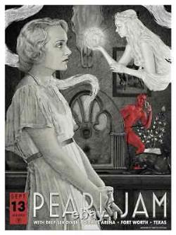 Pearl Jam Ft Worth Poster Timmothy Pittides 9-13-23 # SIGNED AP EDITION OF 100