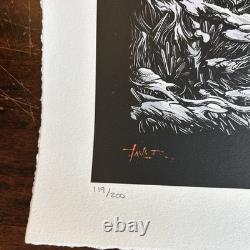 Pearl Jam GIGATON Large Format Poster by Ken Taylor X/200 Signed SOLD OUT