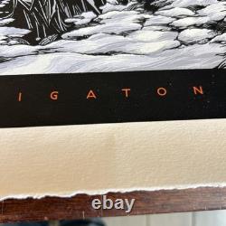 Pearl Jam GIGATON Large Format Poster by Ken Taylor X/200 Signed SOLD OUT