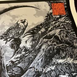 Pearl Jam GIGATON Large Format Poster by Ken Taylor X/200 Signed SOLD OUT