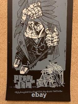 Pearl Jam Grand Rapids 2006 Poster Ames Bros Mint 5/19/2006 13 x 30