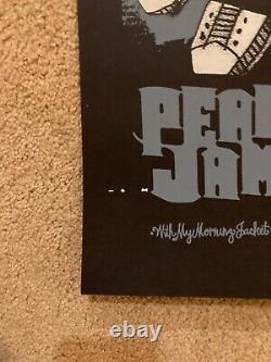 Pearl Jam Grand Rapids 2006 Poster Ames Bros Mint 5/19/2006 13 x 30