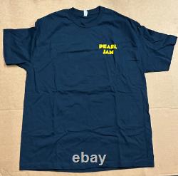 Pearl Jam Hollywood, FL 04/24/25 Tee Shirt XL Dark Matter Tour 2025 Not Poster