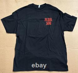 Pearl Jam Hollywood, FL 04/26/25 Tee Shirt XL Dark Matter Tour 2025 Not Poster