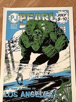 Pearl Jam INCREDIBLE HULK 2006 Los Angeles Very Limited Original Concert Poster