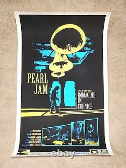 Pearl Jam Immagine in Cornice 2007 Poster 28x46 Klausen Signed A/P Vedder #/10