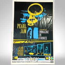 Pearl Jam Immagine in Cornice Ziegfeld Premiere Poster Signed Danny Clinch + DVD
