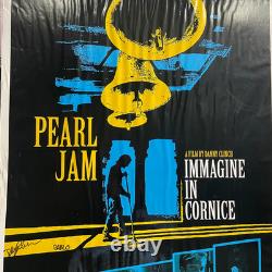 Pearl Jam Immagine in Cornice Ziegfeld Premiere Poster Signed Danny Clinch + DVD