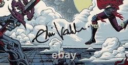 Pearl Jam JSA Fully Signed Autograph Lithograph Concert Poster Raliegh 2025