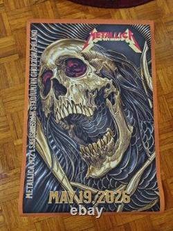 Pearl Jam Jacksonville Veterans Memorial April 13, 2016 RED EYES 24x36 poster