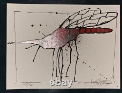 Pearl Jam Joey Feldman SIGNED Red Mosquito Rojo Ed /200 Poster Official Print