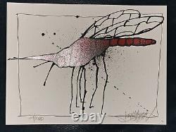 Pearl Jam Joey Feldman SIGNED Red Mosquito Rojo Ed /200 Poster Official Print