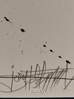 Pearl Jam Joey Feldman SIGNED Red Mosquito Rojo Ed /200 Poster Official Print