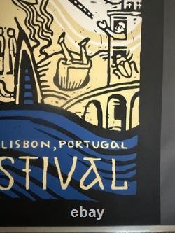 Pearl Jam July 2024 Nos Alive Concert Poster S/N x/100 by Artist Neivanmade