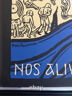 Pearl Jam July 2024 Nos Alive Concert Poster S/N x/100 by Artist Neivanmade