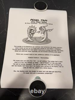 Pearl Jam July 8, 2022 Poster Hyde Park London UK Josh Townshend Show Edition
