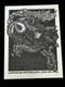 Pearl Jam Landgraaf Variant Edition Poster Ames 20 X 26 Galvanized Silver 6/85