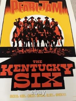 Pearl Jam Lexington K6 2016 Show Edition Poster by Ames 7/125