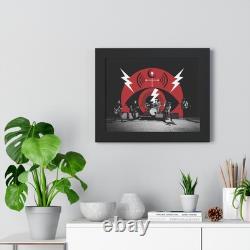 Pearl Jam'Lightning Bolt' Framed Pictures/Posters Eddie Vedder, Grunge Bands