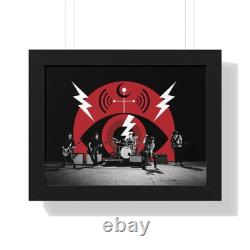 Pearl Jam'Lightning Bolt' Framed Pictures/Posters Eddie Vedder, Grunge Bands