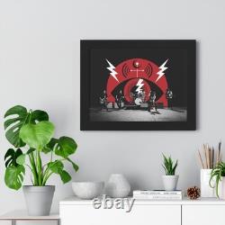 Pearl Jam'Lightning Bolt' Framed Pictures/Posters Eddie Vedder, Grunge Bands