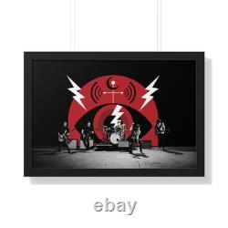 Pearl Jam'Lightning Bolt' Framed Pictures/Posters Eddie Vedder, Grunge Bands