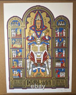 Pearl Jam Live In Two Dimensions 2019 Ames Design S/N Poster #109/115 Rare