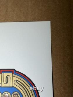 Pearl Jam Live In Two Dimensions 2019 Ames Design S/N Poster #109/115 Rare