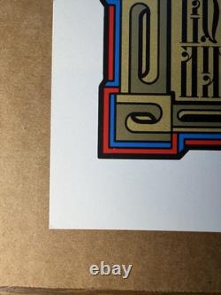 Pearl Jam Live In Two Dimensions 2019 Ames Design S/N Poster #109/115 Rare