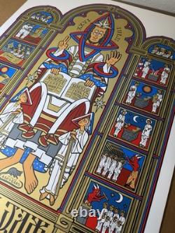 Pearl Jam Live In Two Dimensions 2019 Ames Design S/N Poster #109/115 Rare
