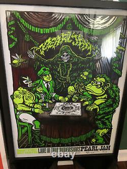 Pearl Jam Live In Two Dimensions FOIL Poster 2019. #43/65