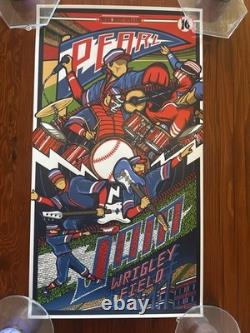Pearl Jam Live at Wrigley Field 2016 Tour Concert Print Brad Klausen Poster