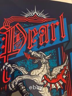 Pearl Jam London 2010 Klausen Poster AP S/N 192/200