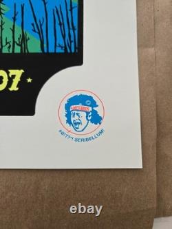 Pearl Jam London poster 2007 Ames Artist's edition MINT S/N only 200