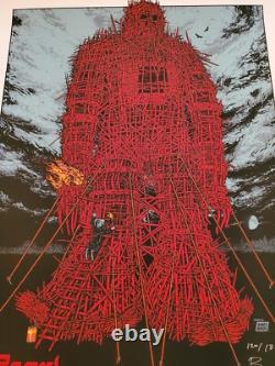 Pearl Jam London poster Ames 2022 Artist's Edition S/N only 130 Pearl Jam London poster Ames 2022 Artist's Edition S/N only 130